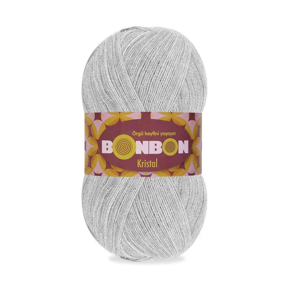 Bonbon kristal yarn, crochet and knitting fiber yarn, hobbyshopy