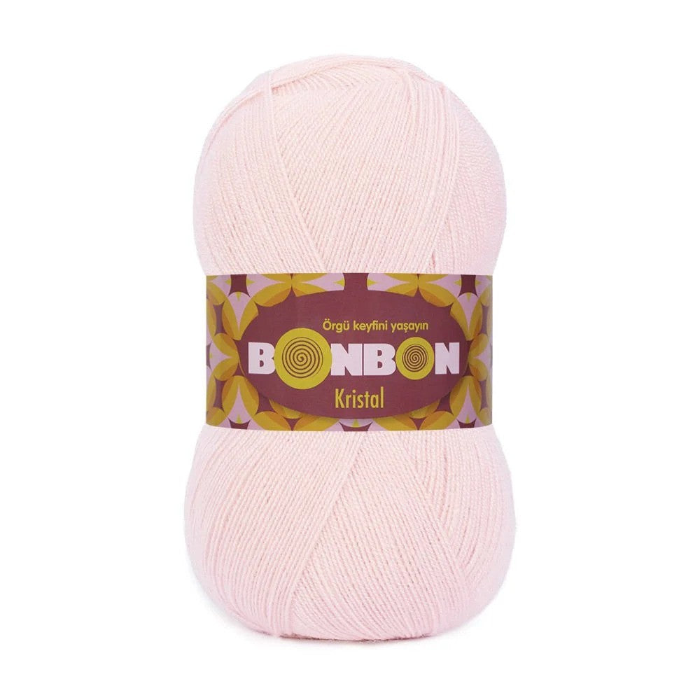 Bonbon kristal yarn, crochet and knitting fiber yarn, hobbyshopy