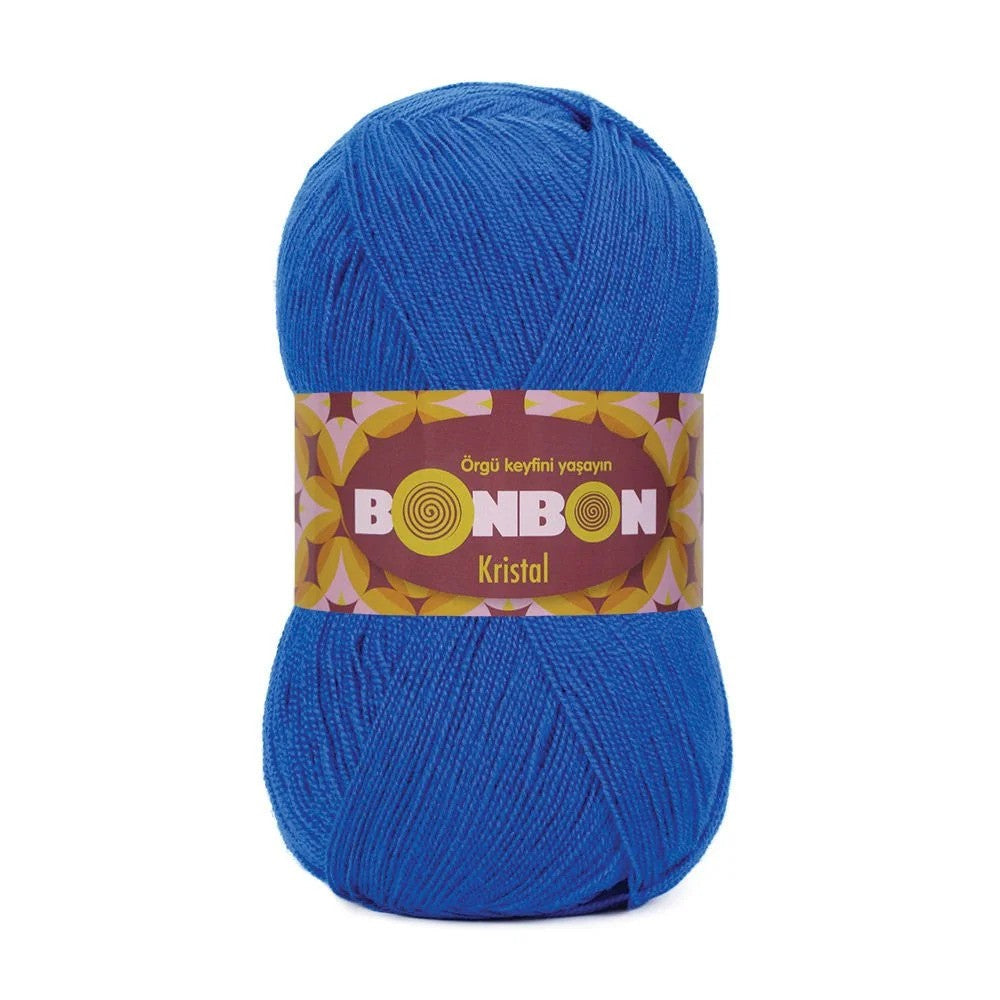 Bonbon kristal yarn, crochet and knitting fiber yarn, hobbyshopy