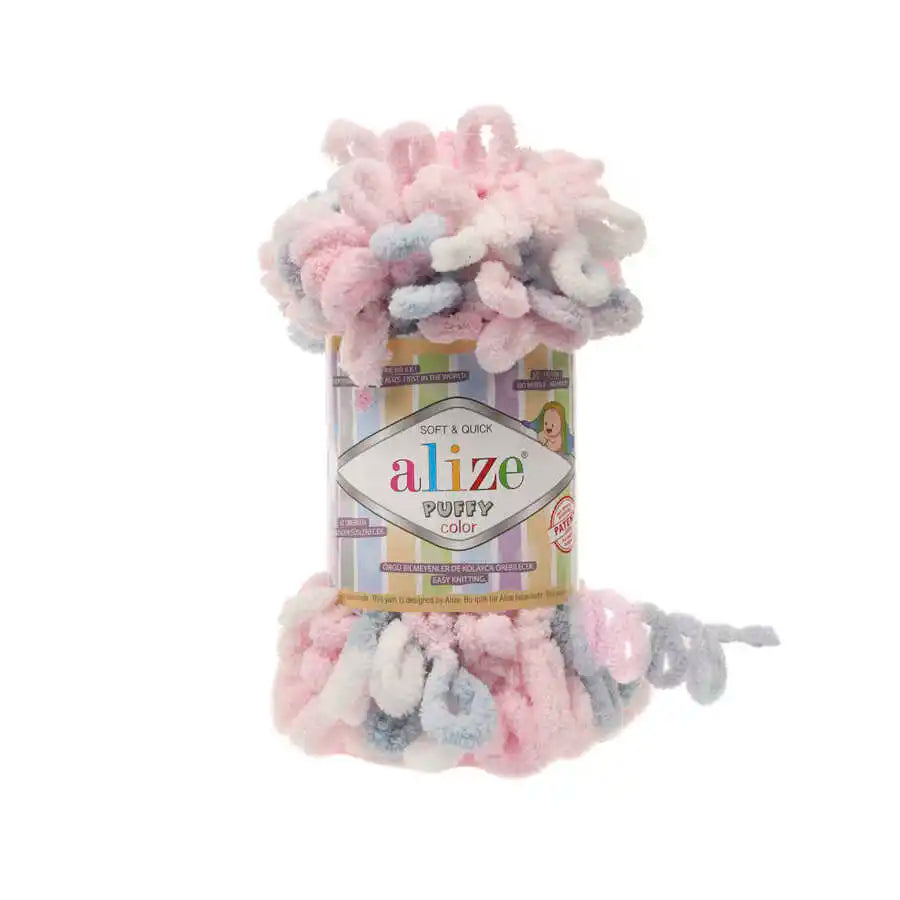 Alize Puffy Color Yarn Finger Knitting Amigurumi