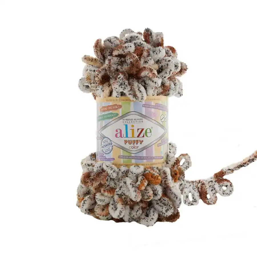 Alize Puffy Color Yarn Finger Knitting Amigurumi