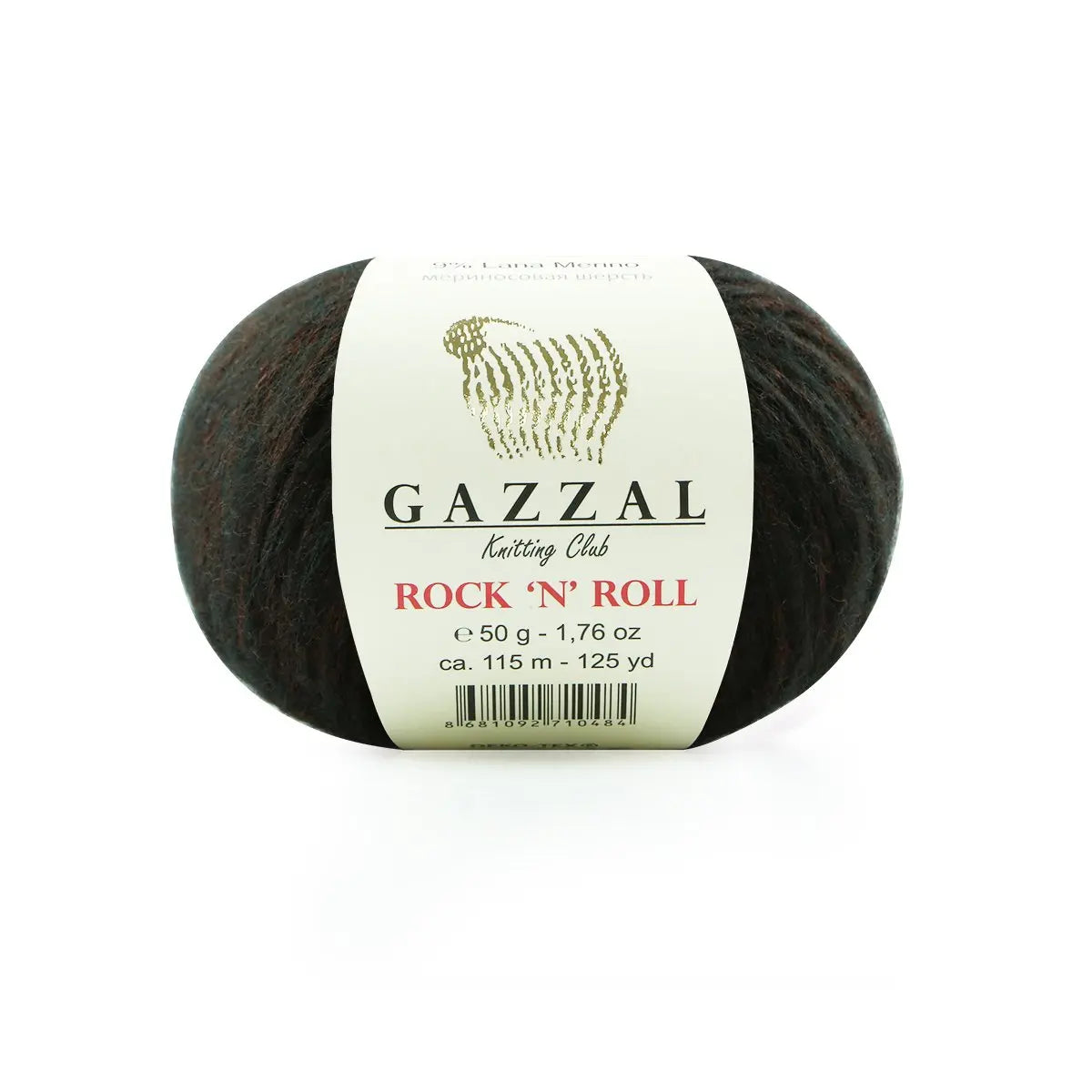 Gazzal Rock N Roll Hand knitting yarn, glittier