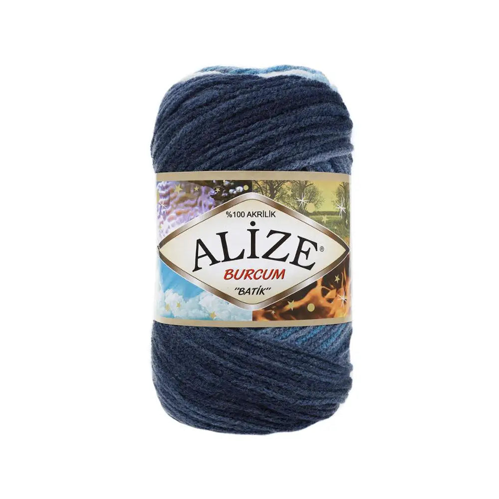 Alize Burcum Batik Hand knitting, crochet yarn, multicolor, hobby shopy