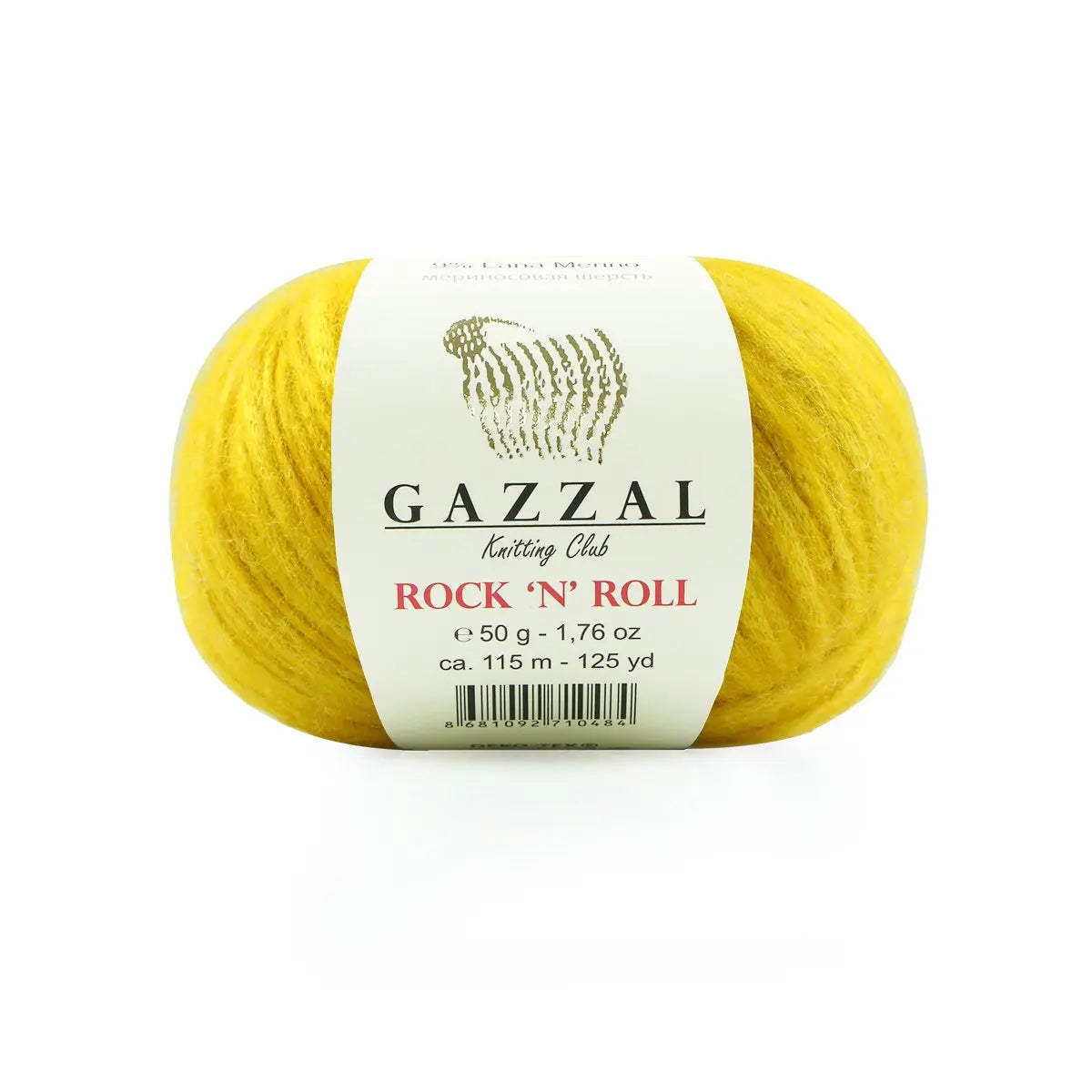 Gazzal Rock N Roll Hand knitting yarn, glittier