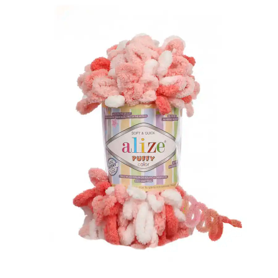 Alize Puffy Color Yarn Finger Knitting Amigurumi
