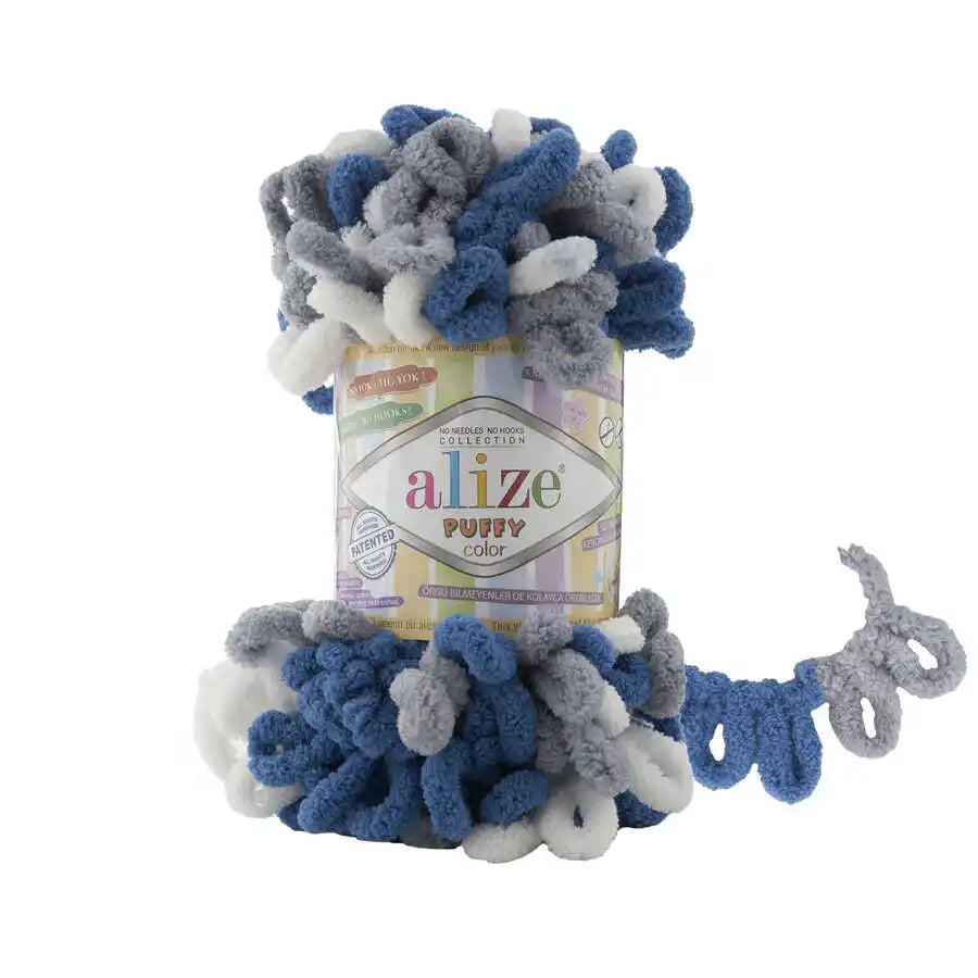 Alize Puffy Color Yarn Finger Knitting Amigurumi