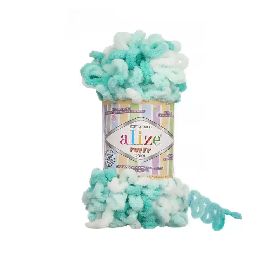 Alize Puffy Color Yarn Finger Knitting Amigurumi