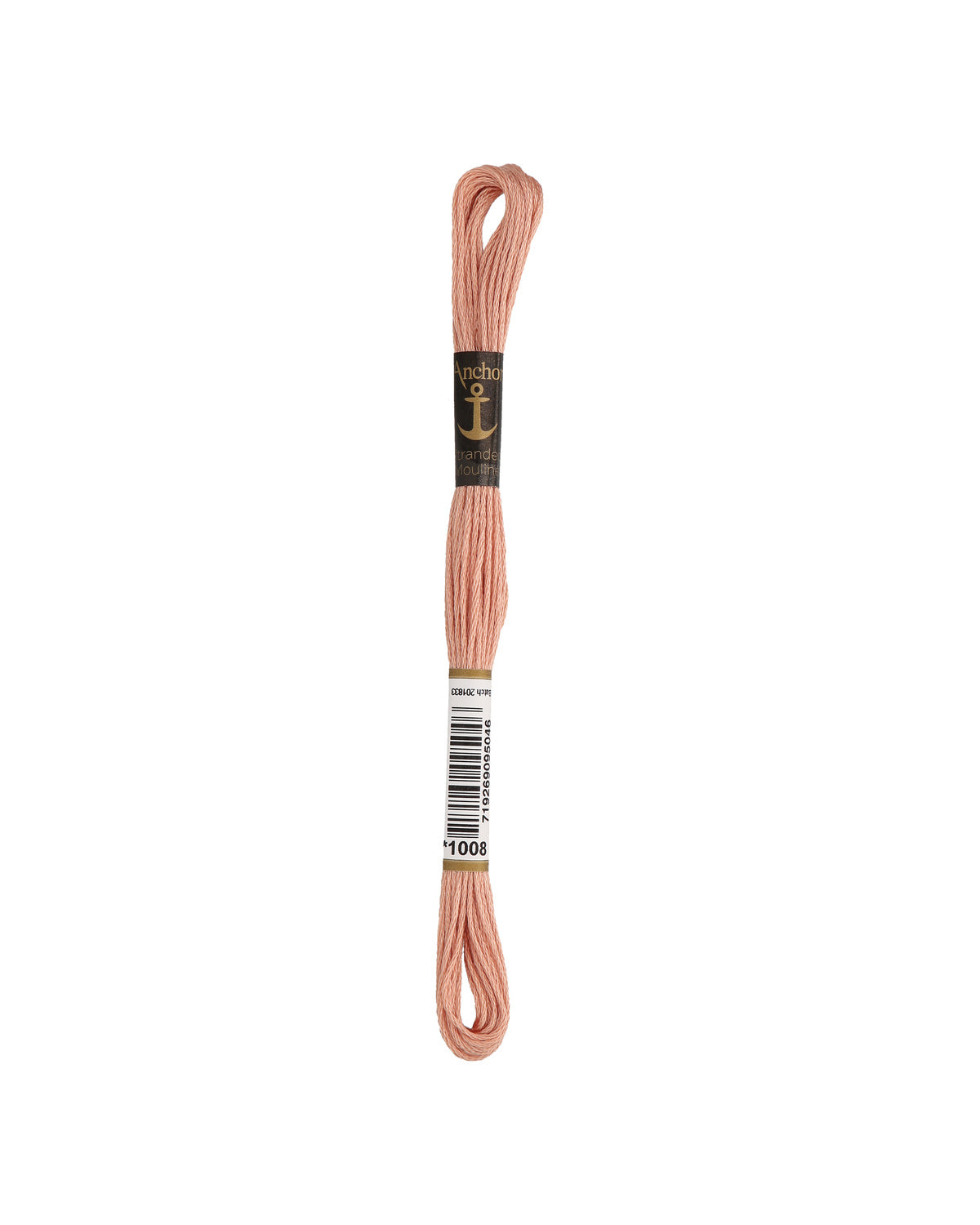 Anchor Mouline embroidery floss color 1008, 100% cotton 8 m 6-strand thread