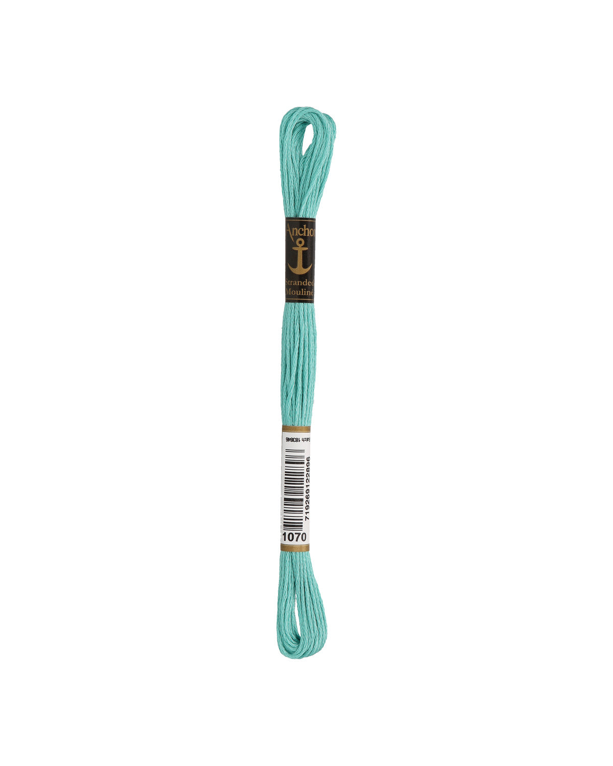 Anchor Mouline embroidery floss color 1070, 100% cotton 8 m 6-strand thread