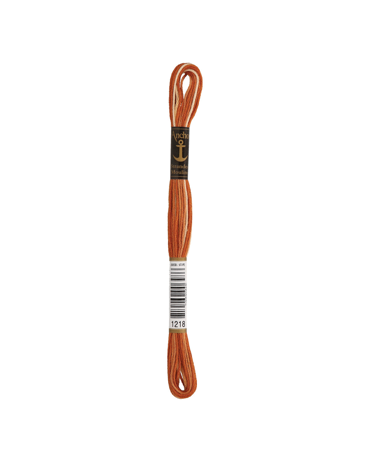 Anchor Mouline embroidery floss color 1218, 100% cotton 8 m 6-strand thread