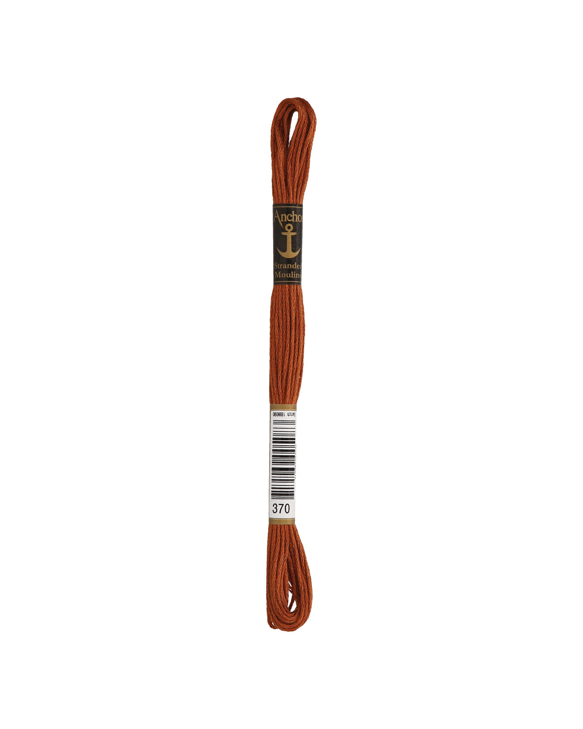 Anchor Mouline embroidery floss color 370, 100% cotton 8 m 6-strand thread