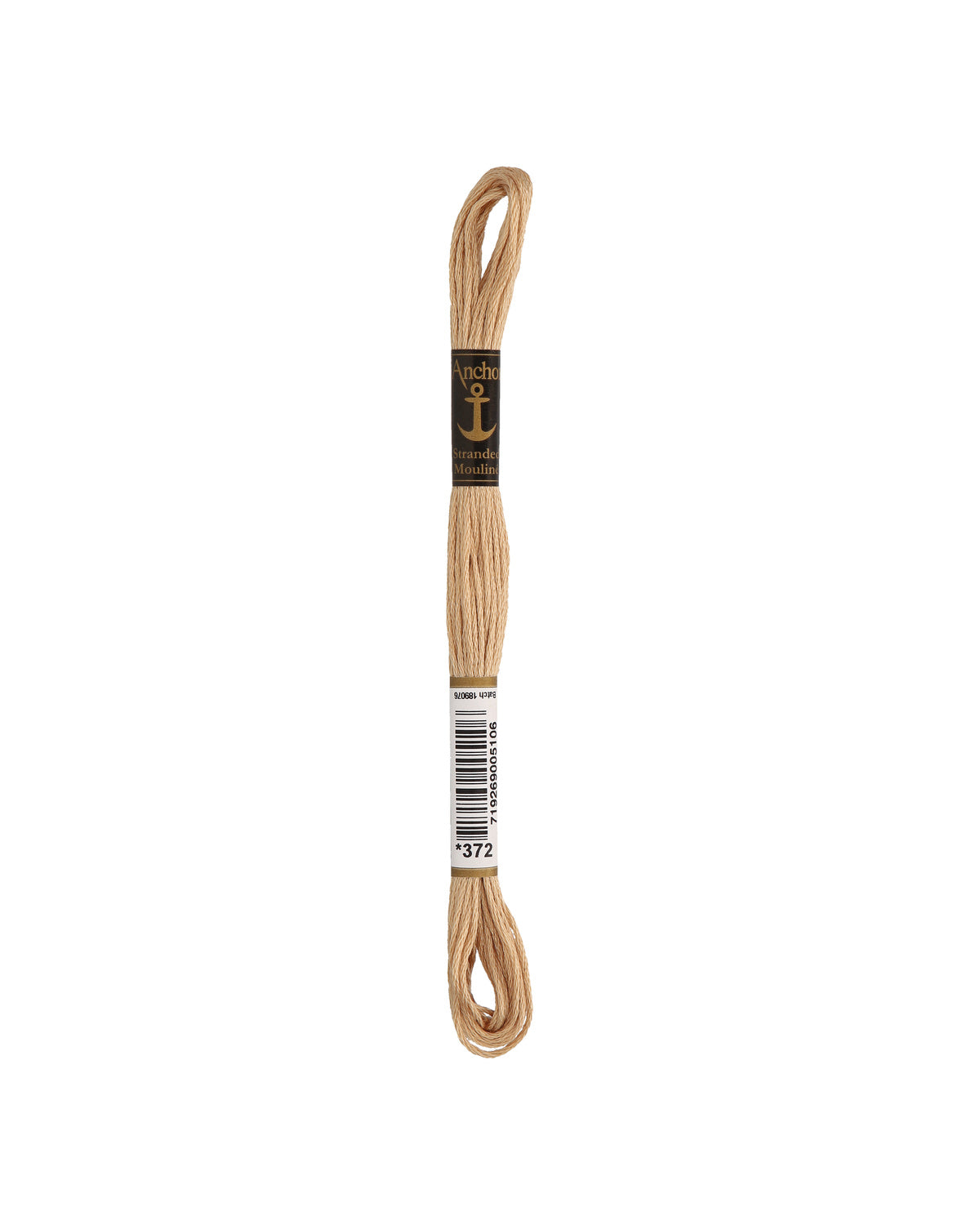 Anchor Mouline embroidery floss color 372, 100% cotton 8 m 6-strand thread
