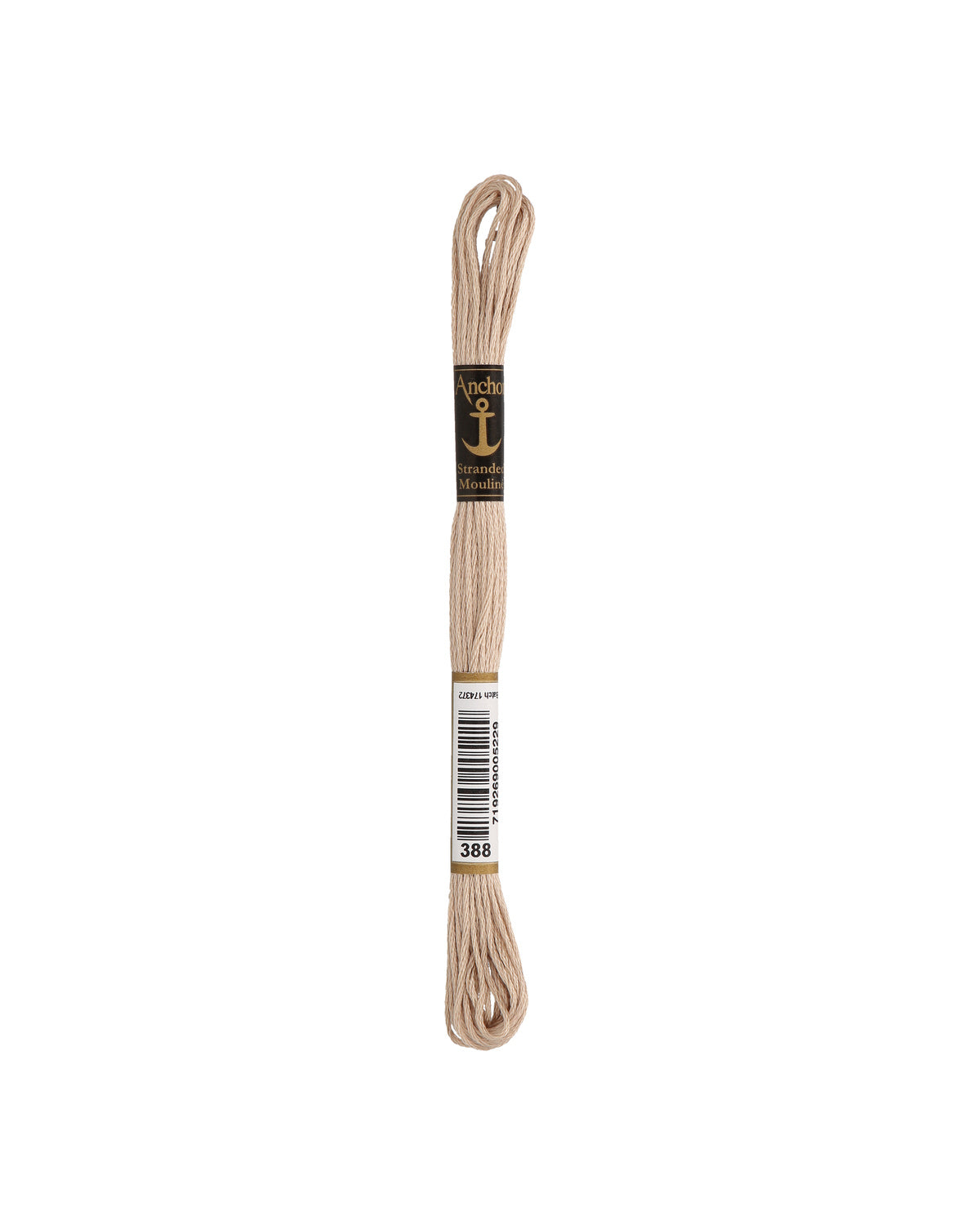 Anchor Mouline embroidery floss color 388, 100% cotton 8 m 6-strand thread