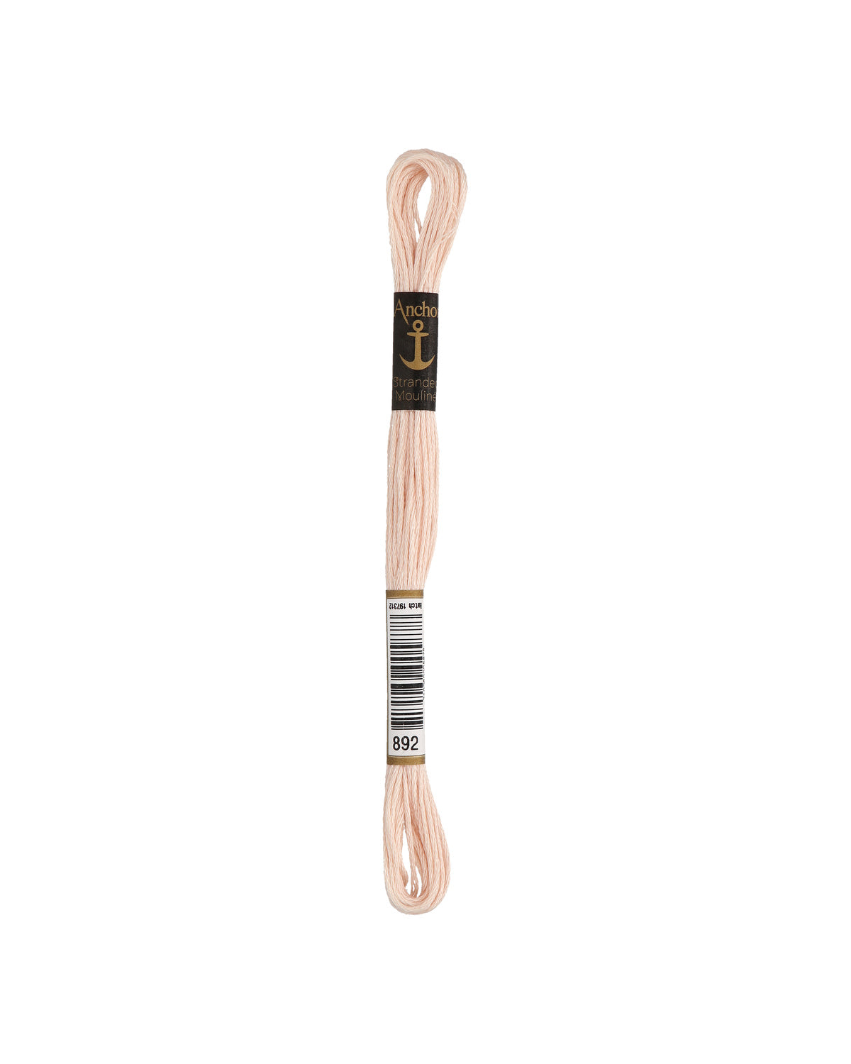 Anchor Mouline embroidery floss color 892, 100% cotton 8 m 6-strand thread