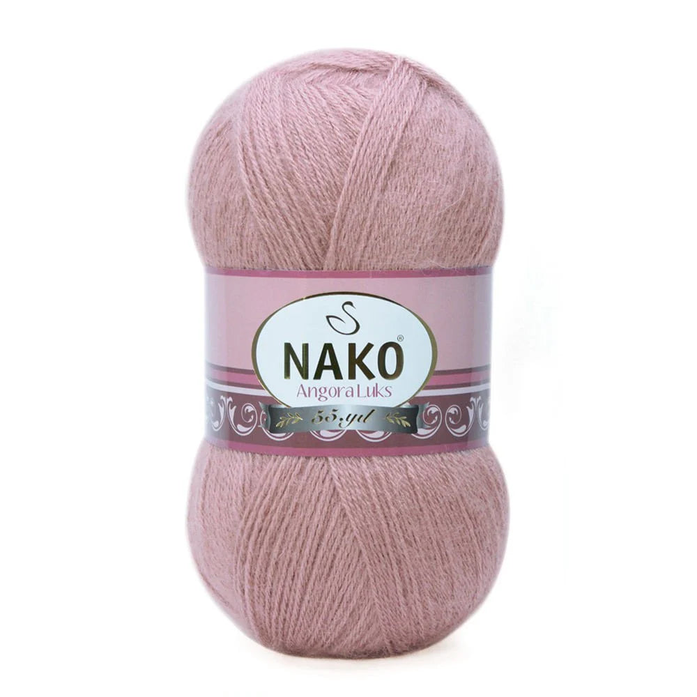 Nako Angora Luks Hand Knitting, Crochet Wool Yarn, Hobbyshopy