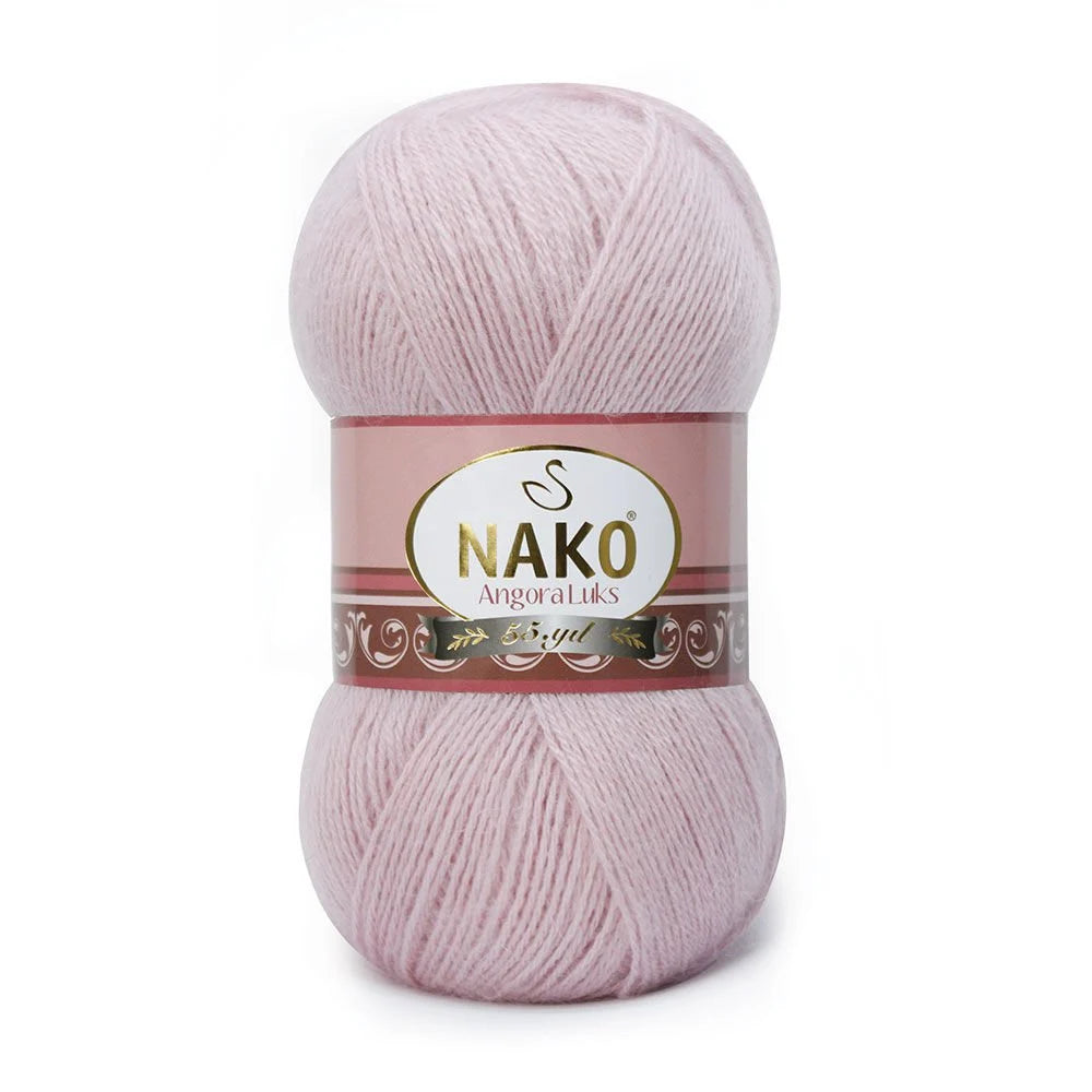 Nako Angora Luks Hand Knitting, Crochet Wool Yarn, Hobbyshopy
