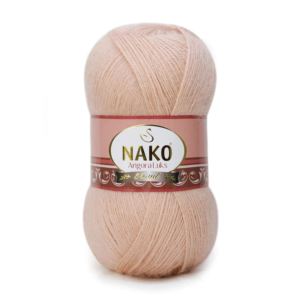 Nako Angora Luks Hand Knitting, Crochet Wool Yarn, Hobbyshopy