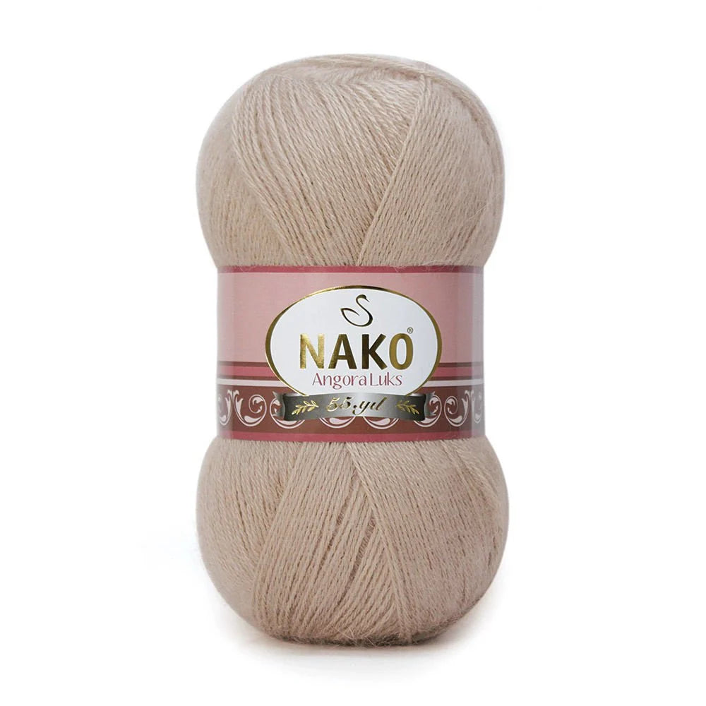 Nako Angora Luks Hand Knitting, Crochet Wool Yarn, Hobbyshopy