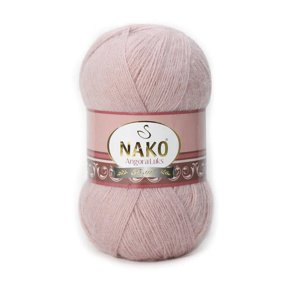 Nako Angora Luks Hand Knitting, Crochet Wool Yarn, Hobbyshopy