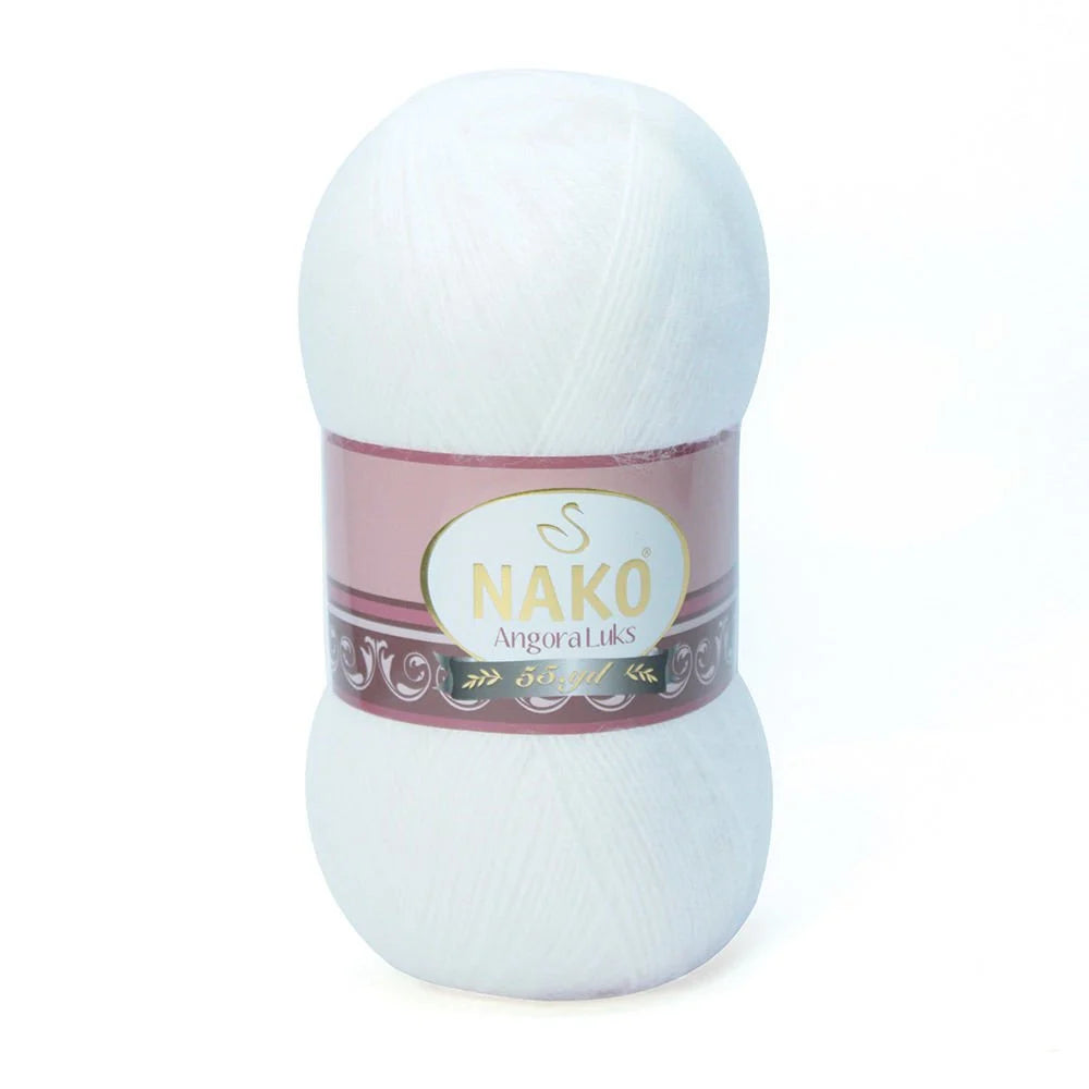 Nako Angora Luks Hand Knitting, Crochet Wool Yarn, Hobbyshopy