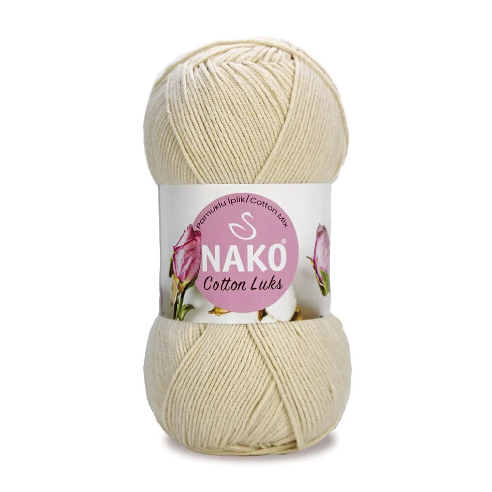 Nako Cotton Luks, cotton yarn, hand knitting, crochet, amigrumi
