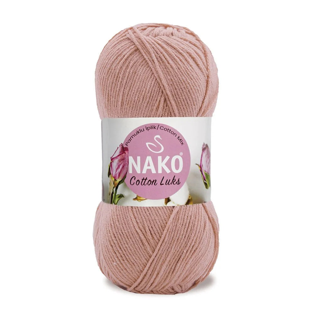 Nako Cotton Luks, cotton yarn, hand knitting, crochet, amigrumi