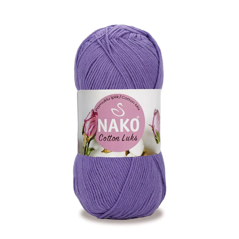 Nako Cotton Luks, cotton yarn, hand knitting, crochet, amigrumi