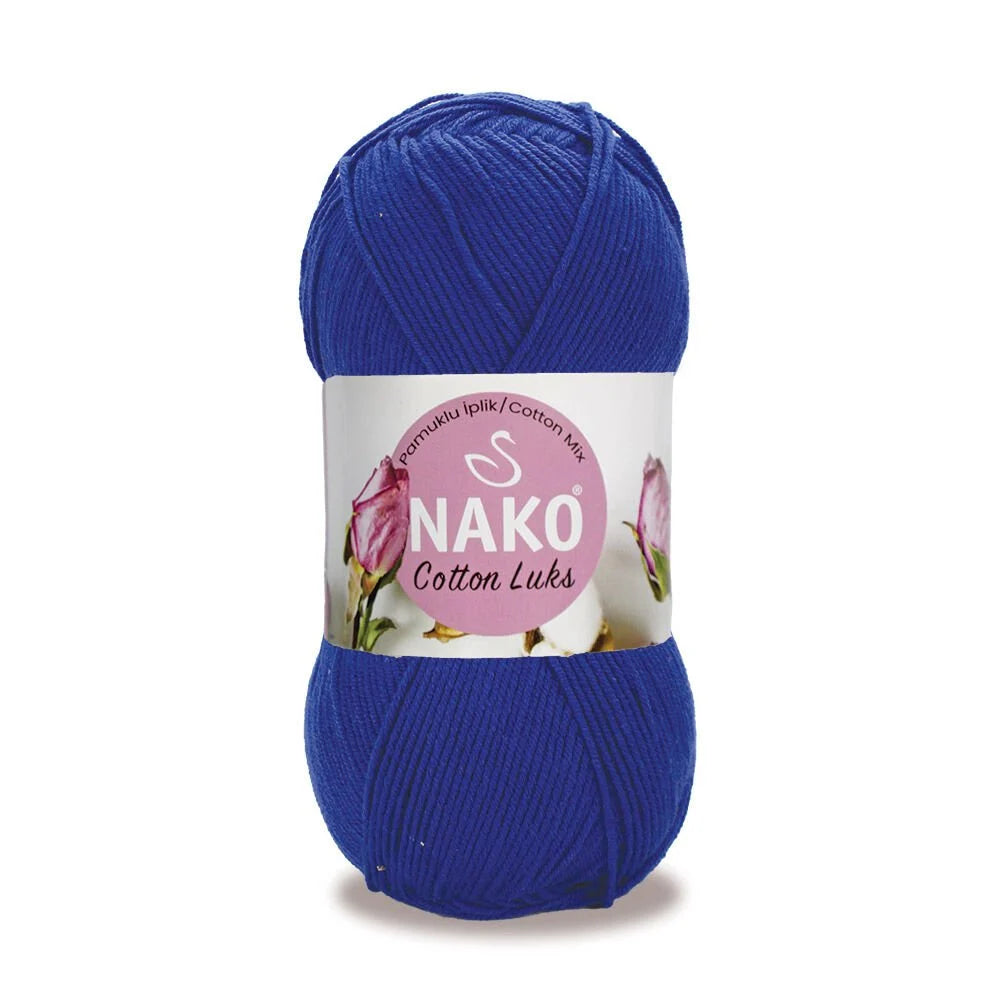 Nako Cotton Luks, cotton yarn, hand knitting, crochet, amigrumi