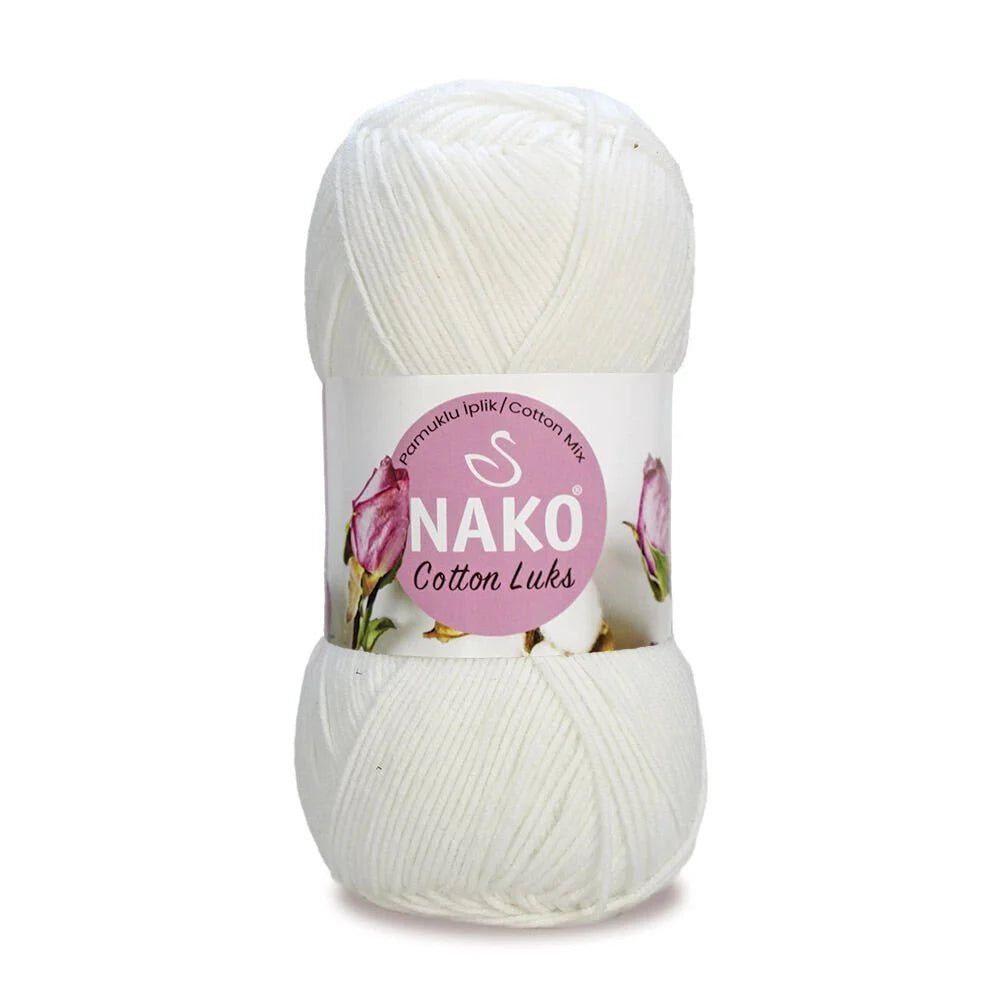 Nako Cotton Luks, cotton yarn, hand knitting, crochet, amigrumi