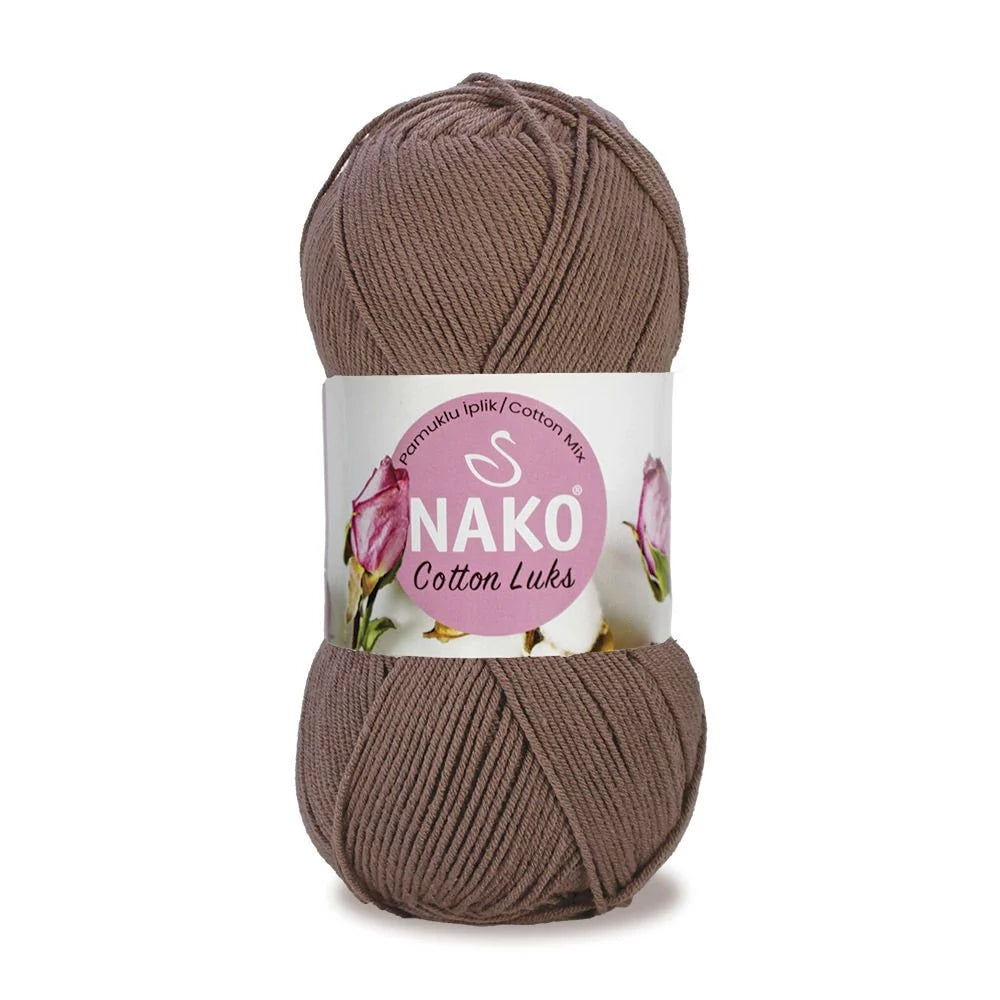 Nako Cotton Luks, cotton yarn, hand knitting, crochet, amigrumi