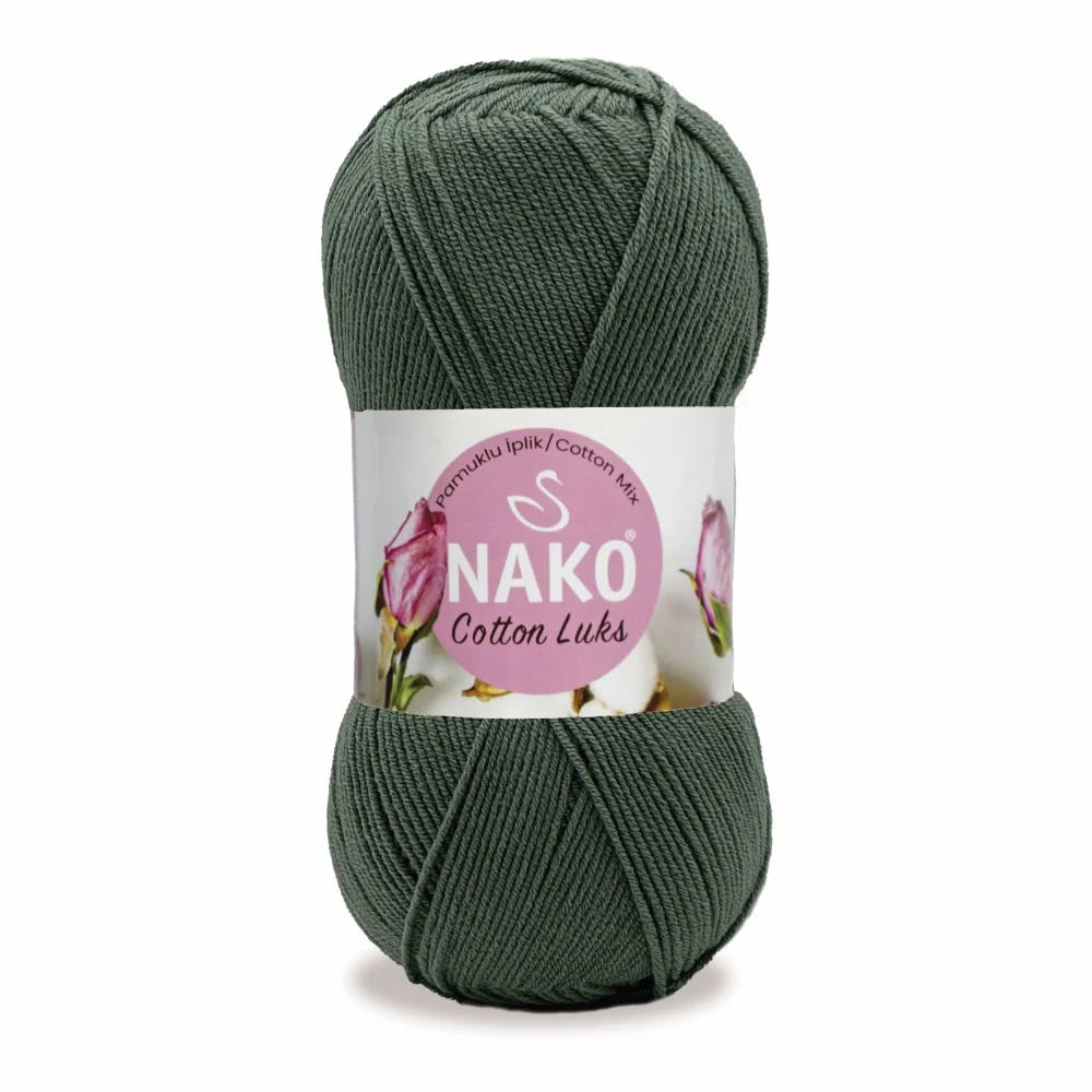 Nako Cotton Luks, cotton yarn, hand knitting, crochet, amigrumi