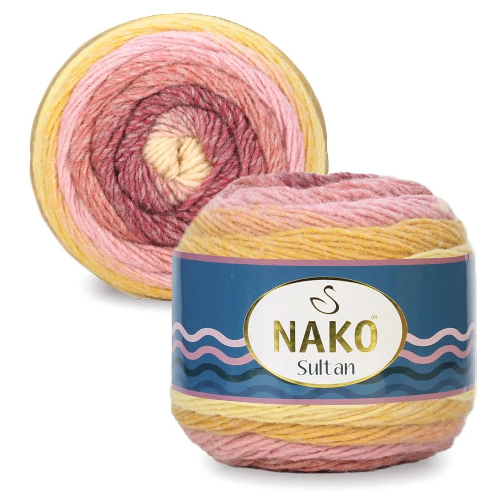 Nako Sultan hand knitting yarn, hobby shopy, crochet