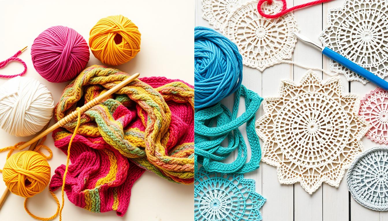 Which is easier knitting or crocheting?