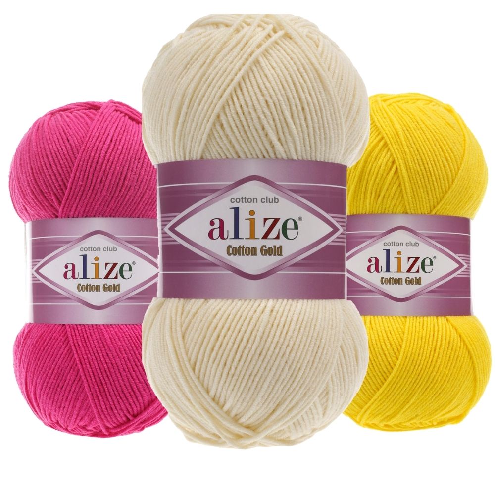ALİZE COTTON GOLD hand knitting, crochet yarn, Hobbyshopy