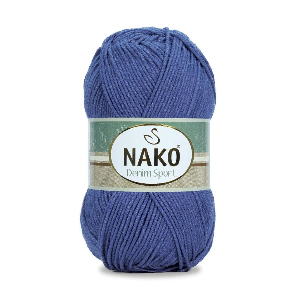Nako Denim Sport, Jeans Yarn, Crcohet hand knitting yarn hobbyshopy