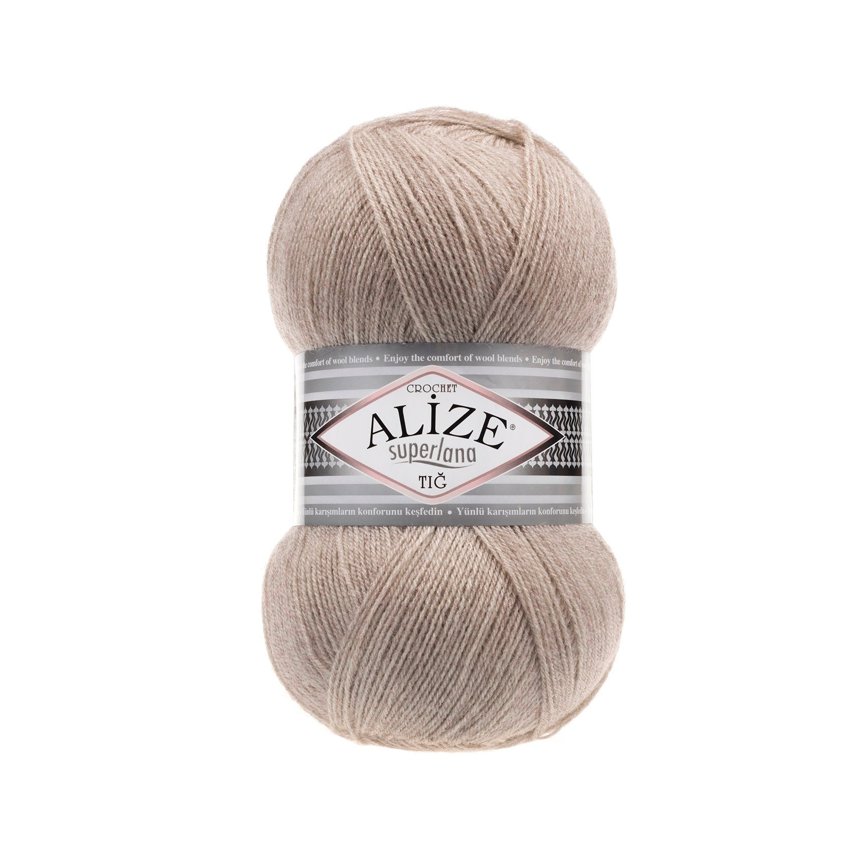 Alize Superlana Tig Crochet yarn, hand knitting, wool, hobbyshopy