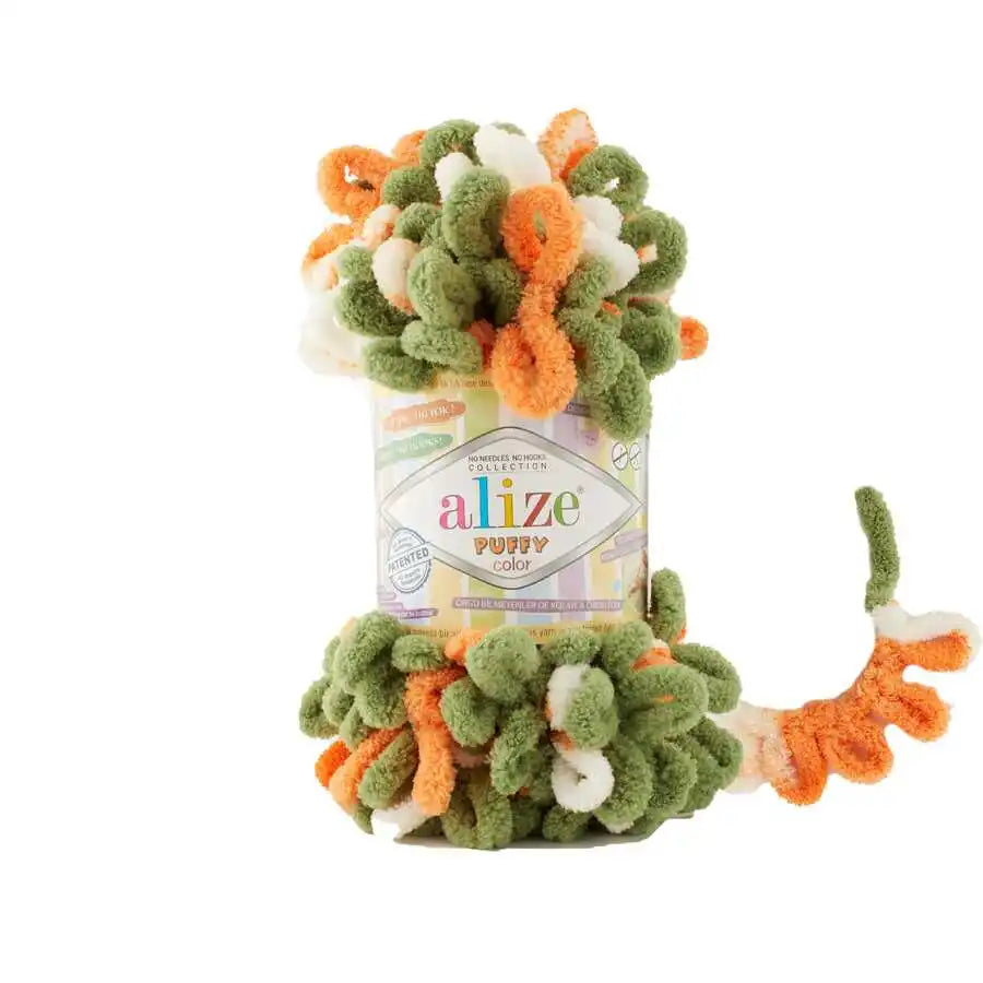 Alize Puffy Color Yarn Finger Knitting Amigurumi