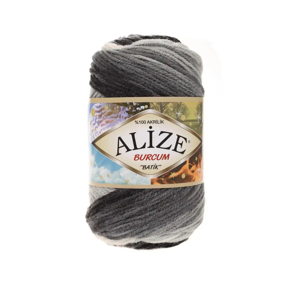 Alize Burcum Batik Hand knitting, crochet yarn, multicolor, hobby shopy