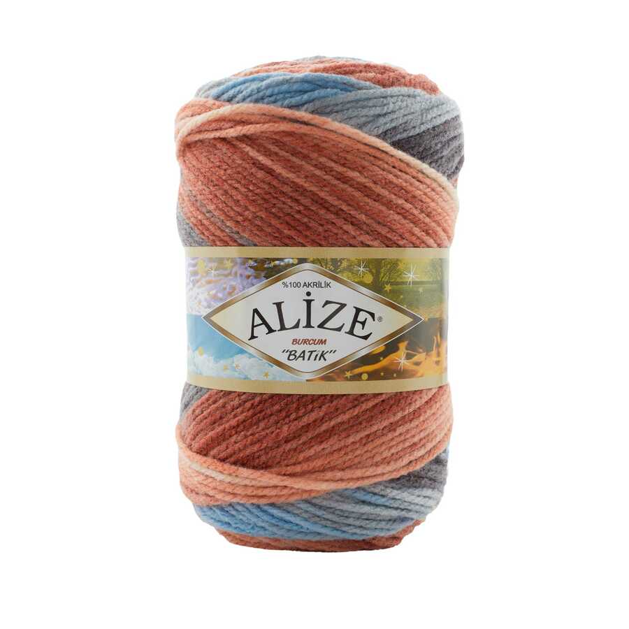 Alize Burcum Batik Hand knitting, crochet yarn, multicolor, hobby shopy