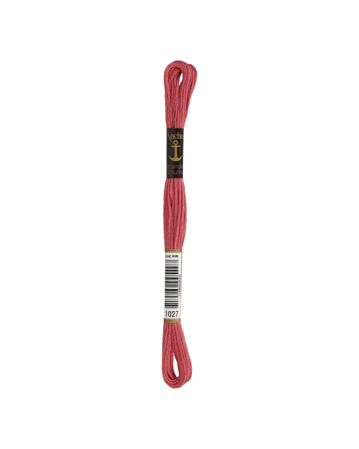 Anchor Mouline embroidery floss color 1027, 100% cotton 8 m 6-strand thread