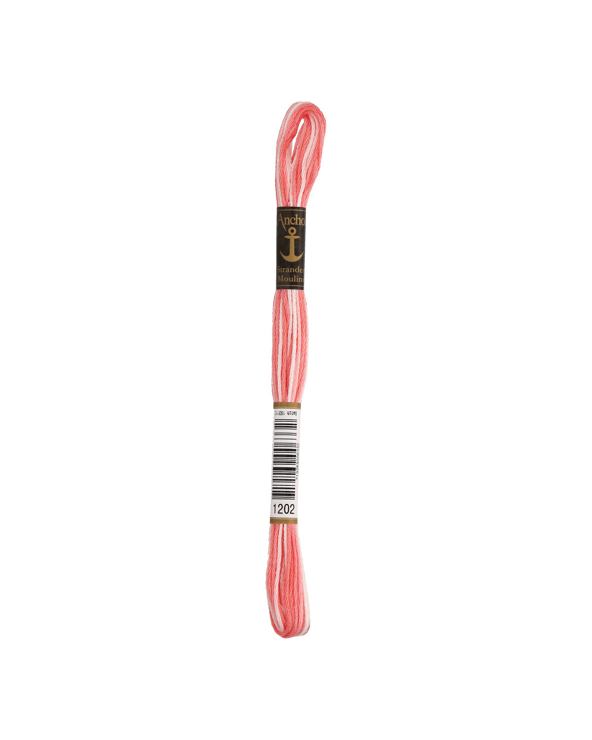 Anchor Mouline embroidery floss color 1202, 100% cotton 8 m 6-strand thread