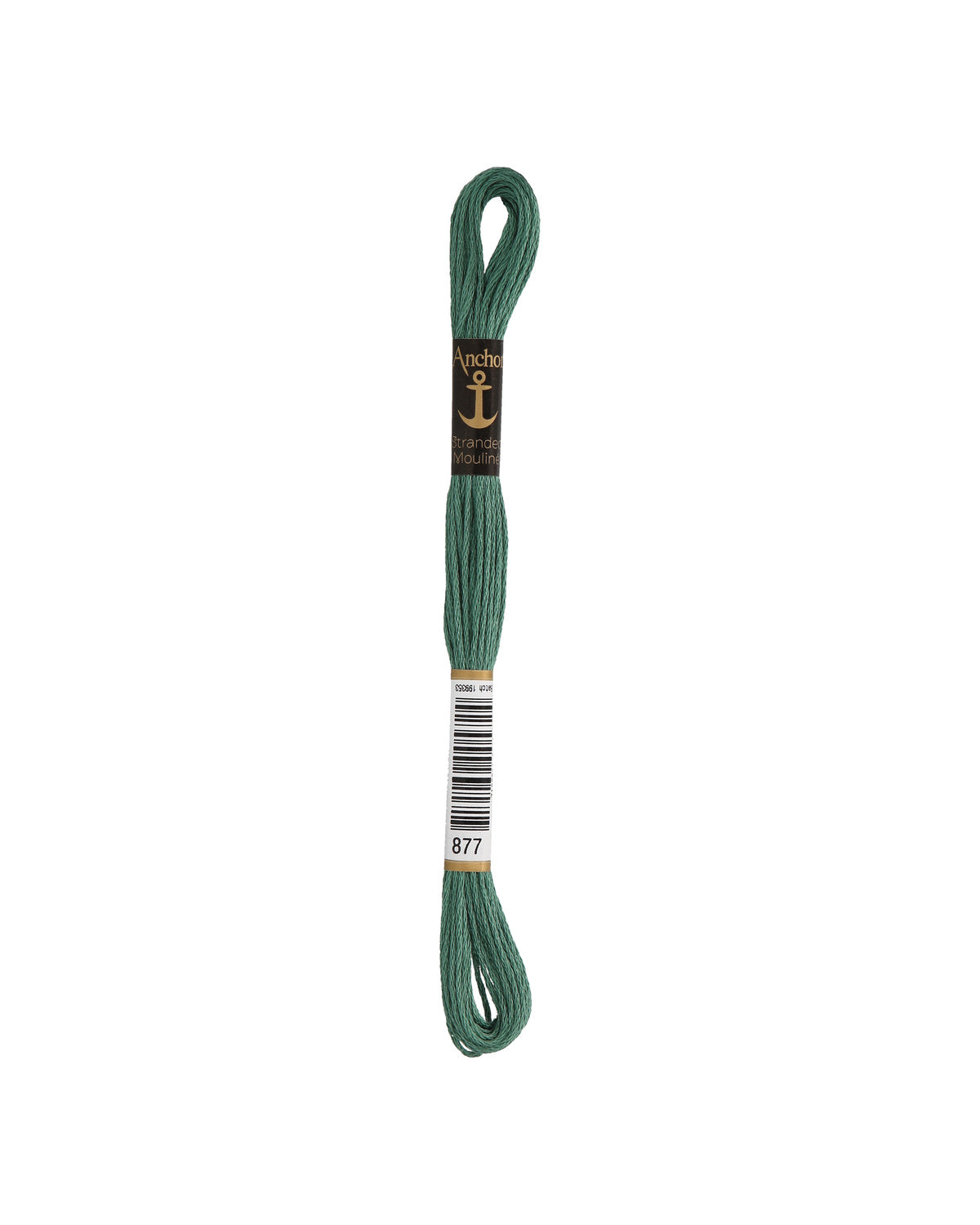 Anchor Mouline embroidery floss color 877, 100% cotton 8 m 6-strand thread