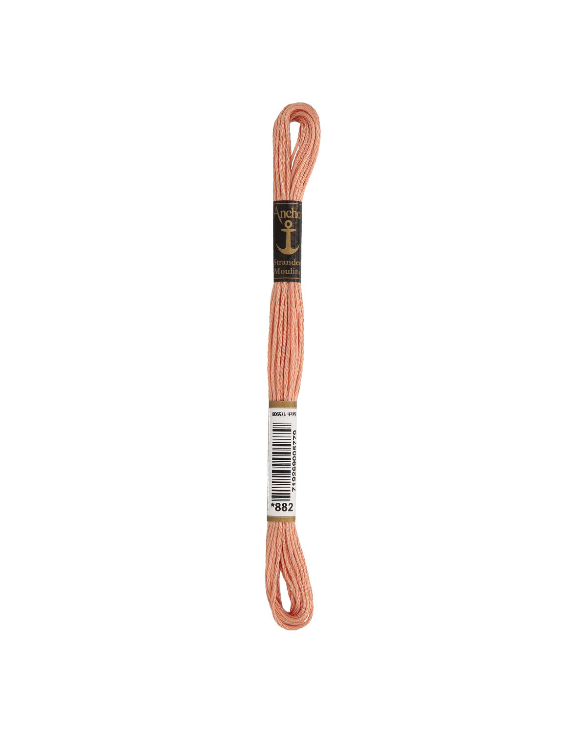 Anchor Mouline embroidery floss color 882, 100% cotton 8 m 6-strand thread
