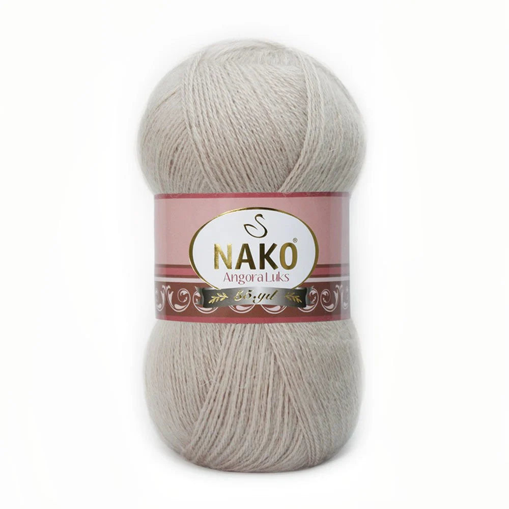 Nako Angora Luks Hand Knitting, Crochet Wool Yarn, Hobbyshopy