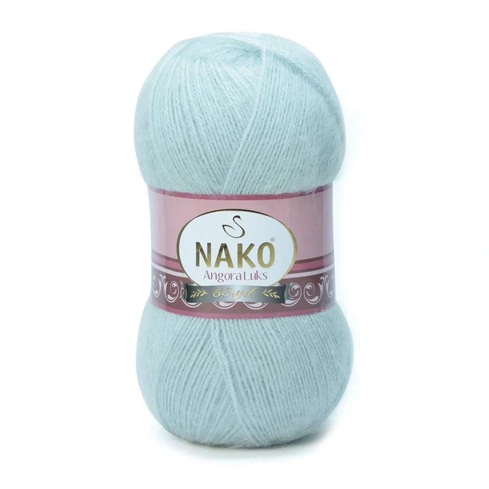 Nako Angora Luks Hand Knitting, Crochet Wool Yarn, Hobbyshopy
