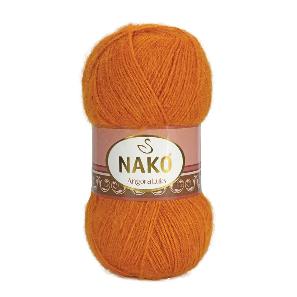 Nako Angora Luks Hand Knitting, Crochet Wool Yarn, Hobbyshopy