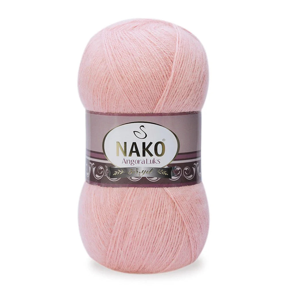 Nako Angora Luks Hand Knitting, Crochet Wool Yarn, Hobbyshopy
