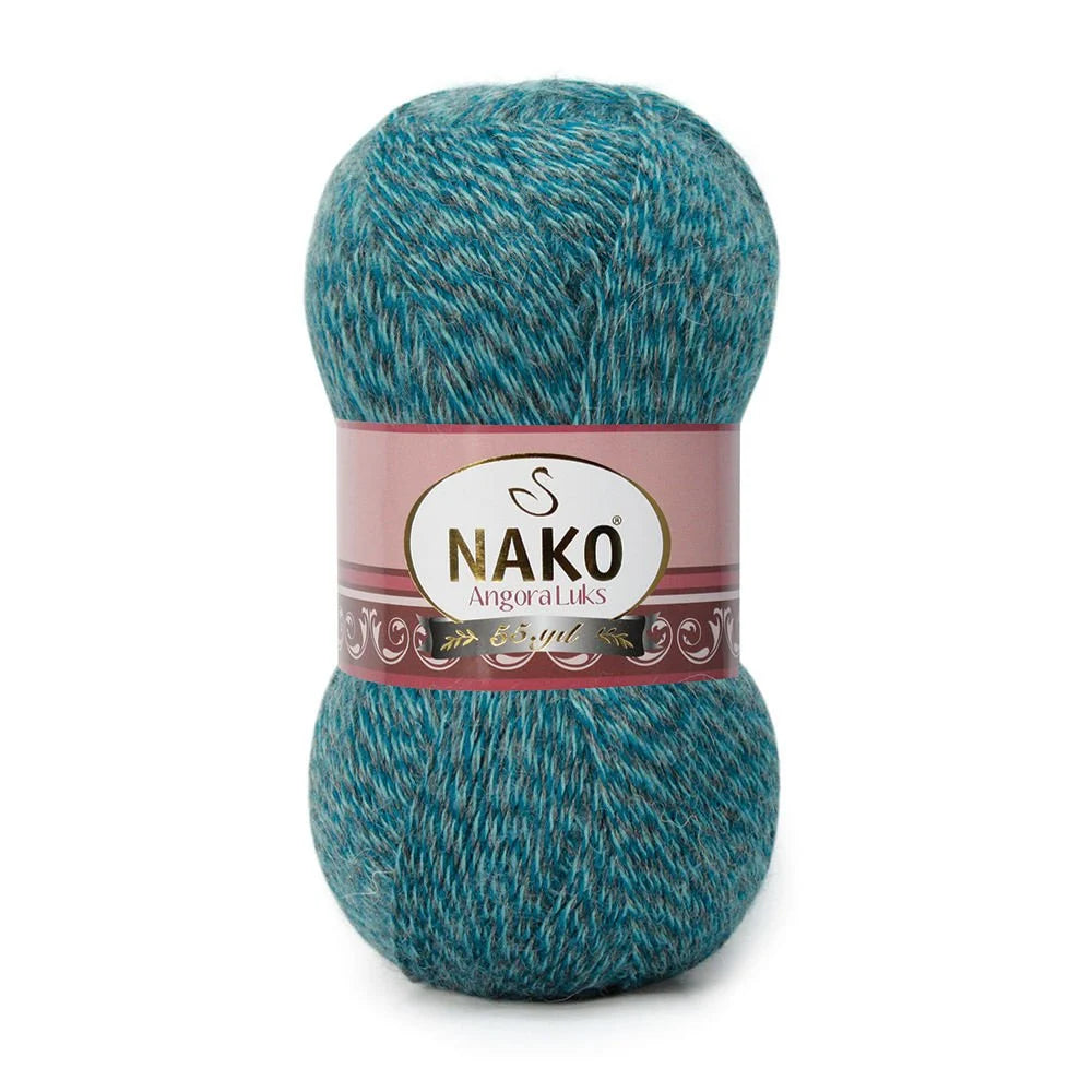 Nako Angora Luks Hand Knitting, Crochet Wool Yarn, Hobbyshopy