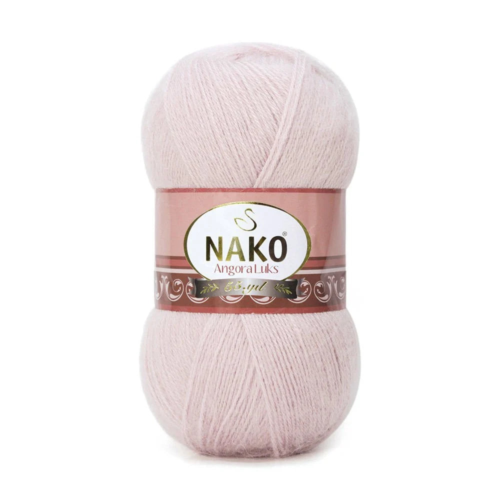 Nako Angora Luks Hand Knitting, Crochet Wool Yarn, Hobbyshopy