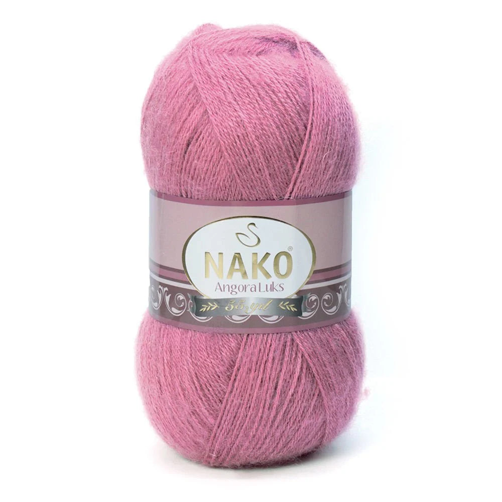 Nako Angora Luks Hand Knitting, Crochet Wool Yarn, Hobbyshopy